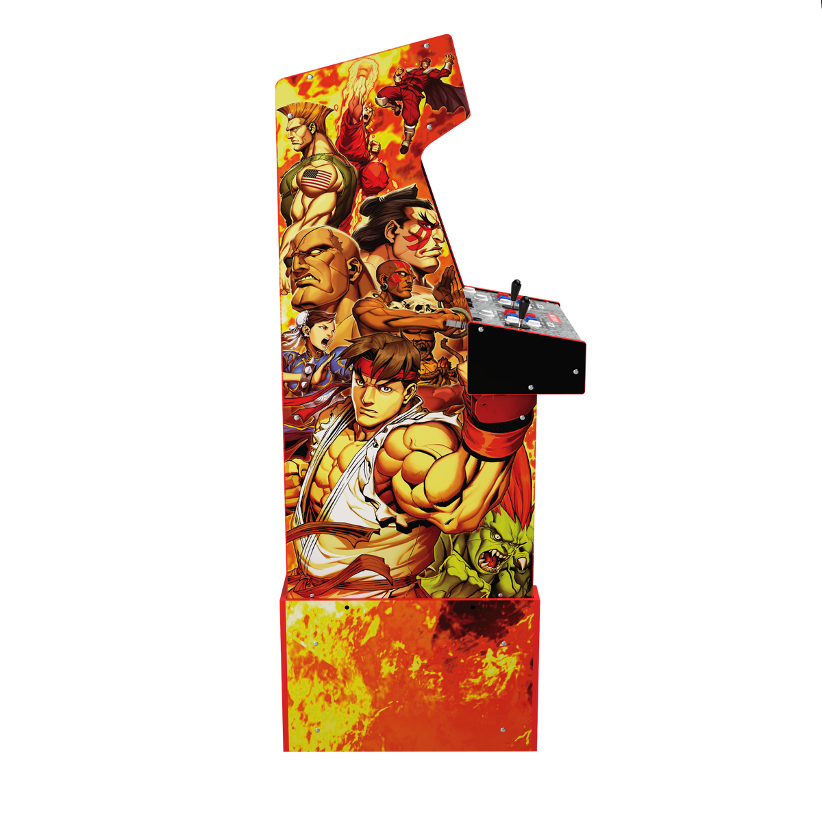 Arcade1Up Street Fighter Legacy — Yoga Flame