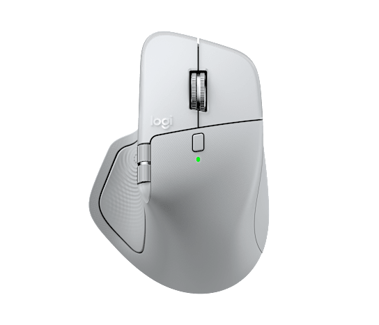 Logitech MX Master 4 for Mac — White Silver